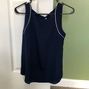 Banana Republic Navy Blue Blouse